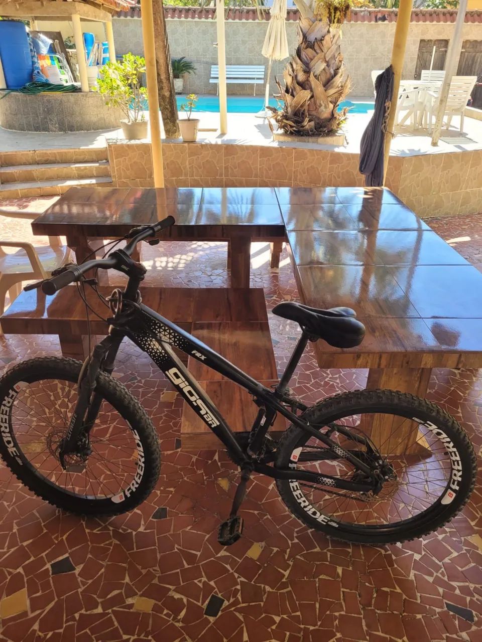 Bicicleta GIOS ARO 29 preta e branca  - Foto 2