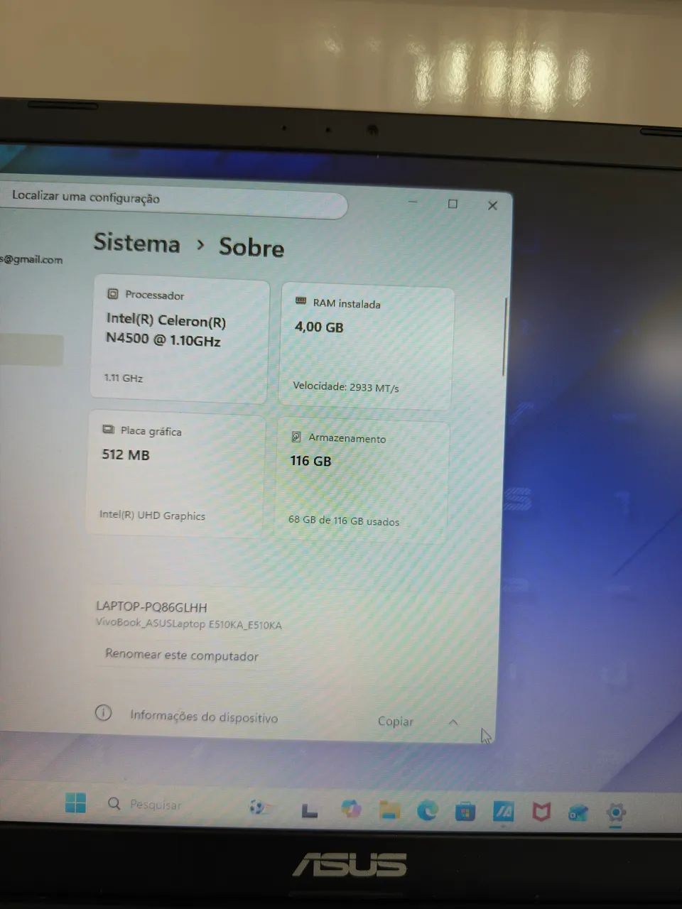 NOTEBOOK ASUS  - Foto 5