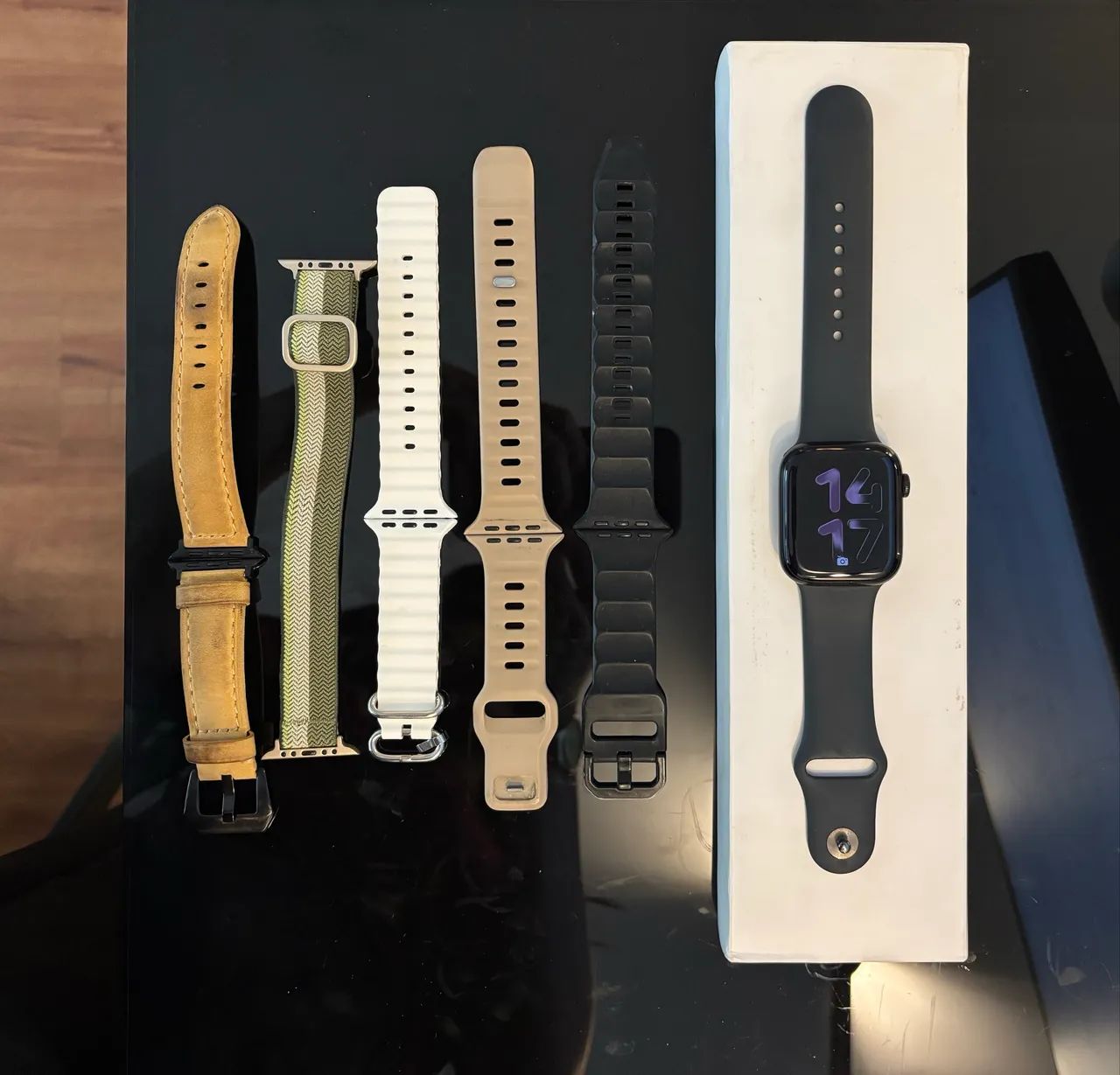 Apple Watch7  6/5購入品 Apple Watch Series 7（GPS + Cellularモデル）- 45mmグラファイト