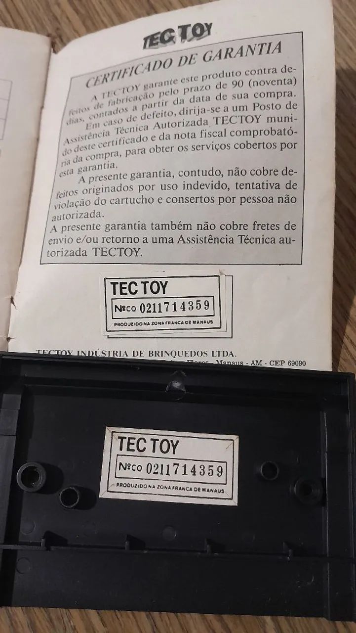 Shinobi Master System original - Foto 5