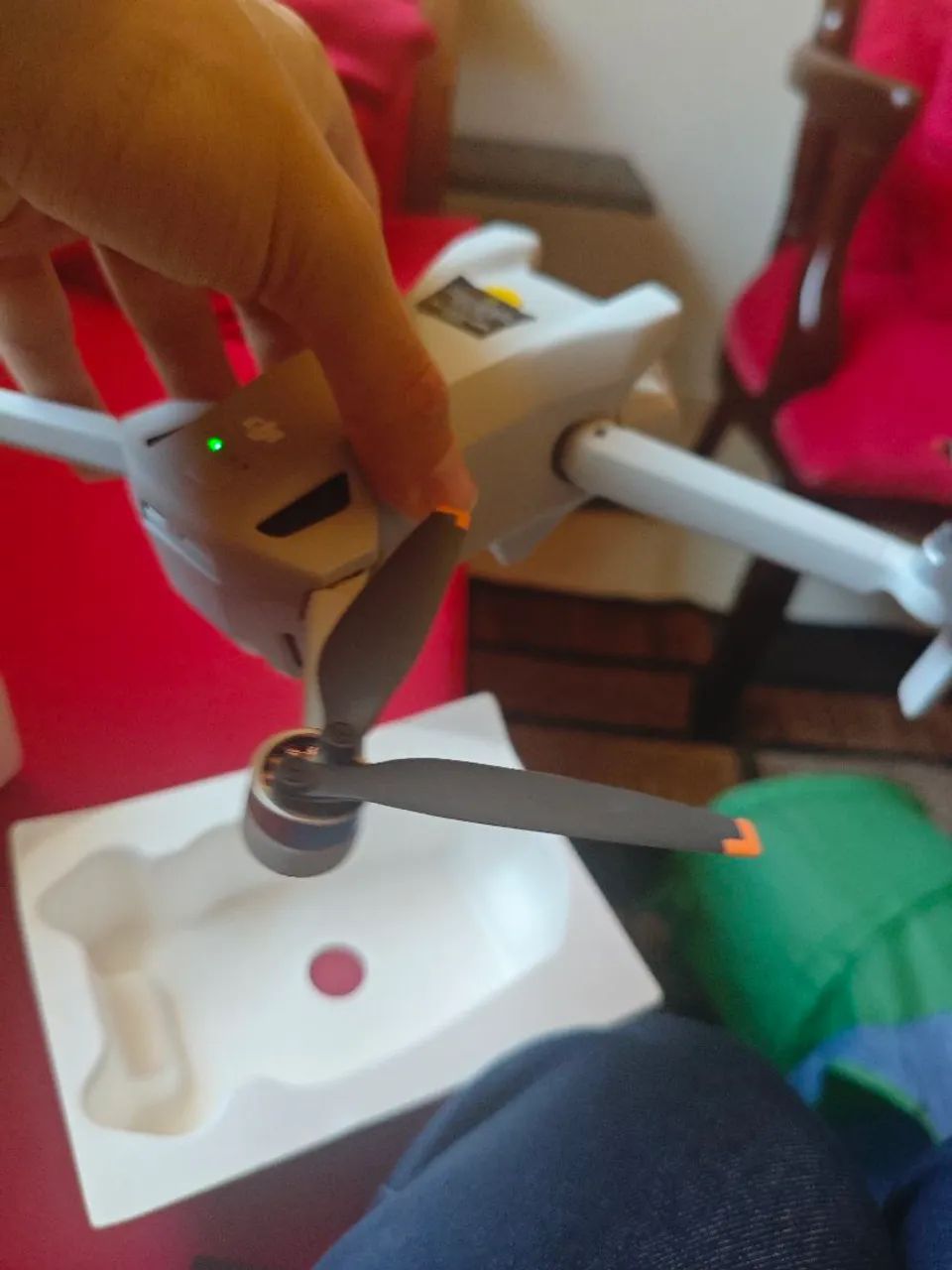 Drone Dji mini 3 standart sem tela COMO NOVO  - Foto 5