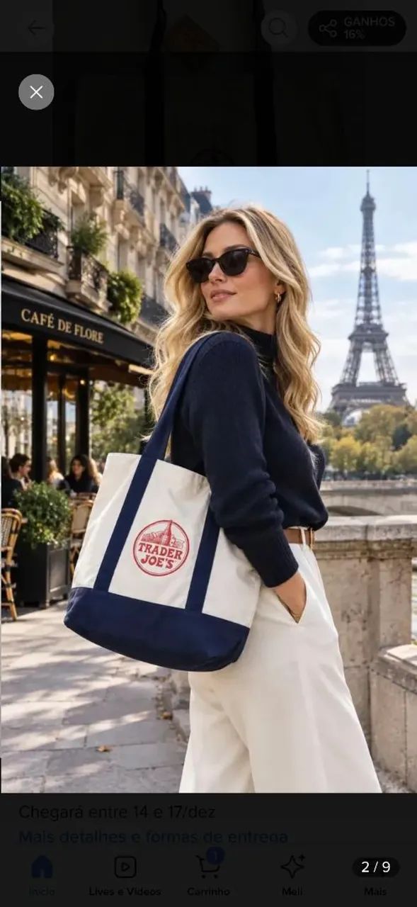 Trader joe's Bolsa - Foto 2