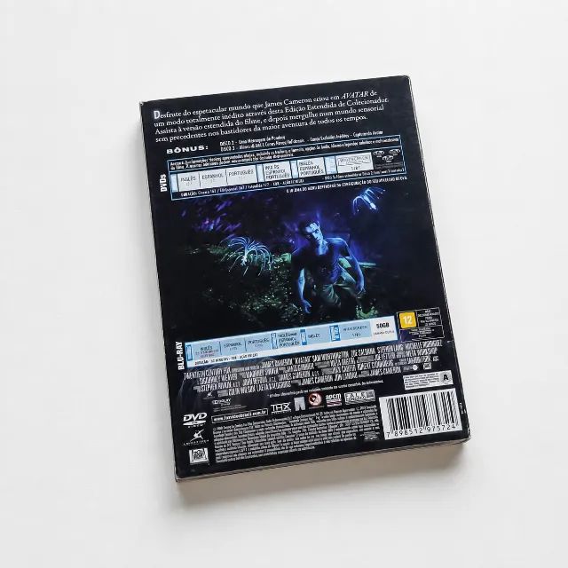 AVATAR - Edição Estendida de Colecionador - 3 DVDs + 1 Blu-ray - Luva e Digipack - Foto 3