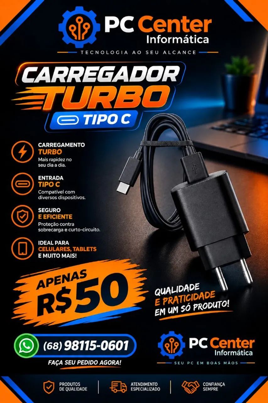 Carregador turbo tipo C 