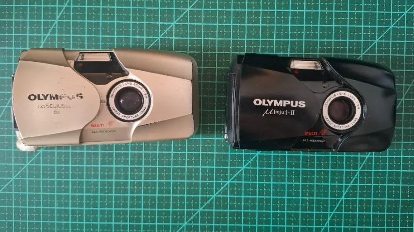 Lote de Câmera - Pentax 67, Olympus MJU, Nikon FM3A, Olympus Pen F, Lubitel - Foto 2