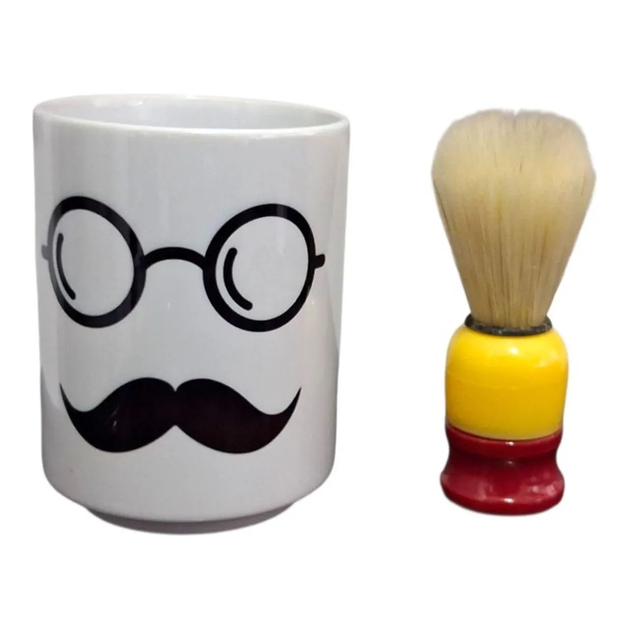 Kit de Barbear com Caneca Estilizada