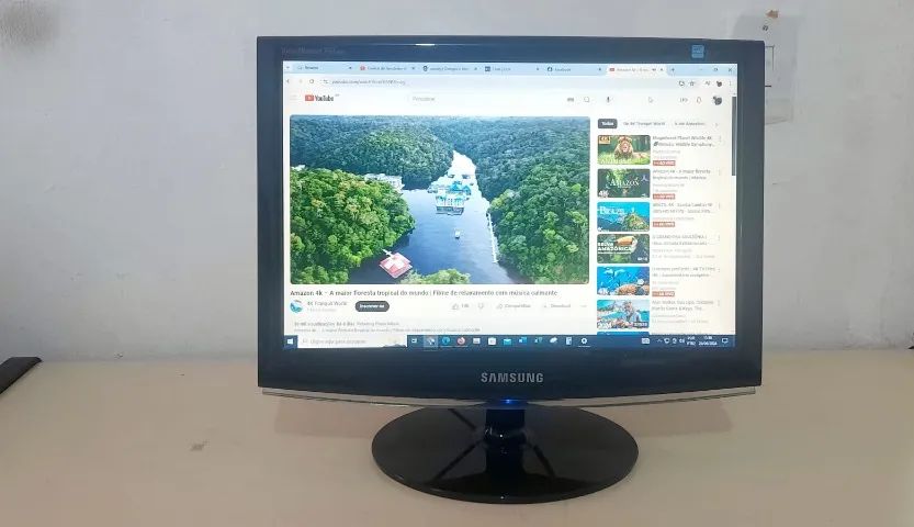 Monitor 17 Polegadas Samsung Lcd 733nw Widescreen - Foto 2