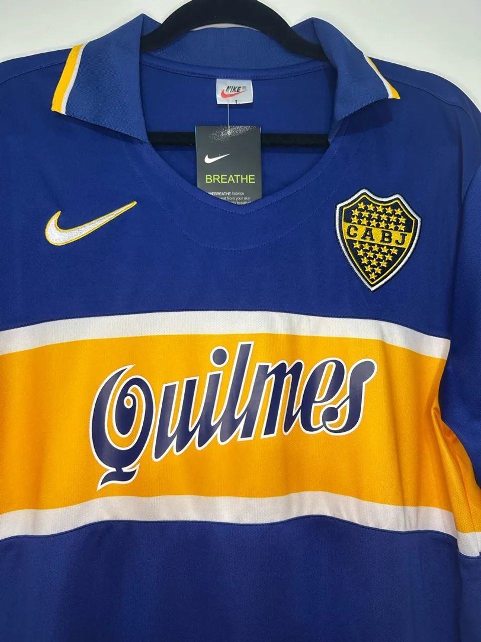 CAMISA BOCA JUNIORS RETRO 1996 - Foto 3