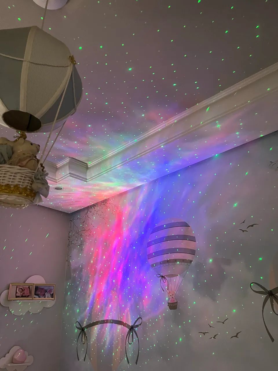 Projetor de estrelas luminária kabum - Foto 5