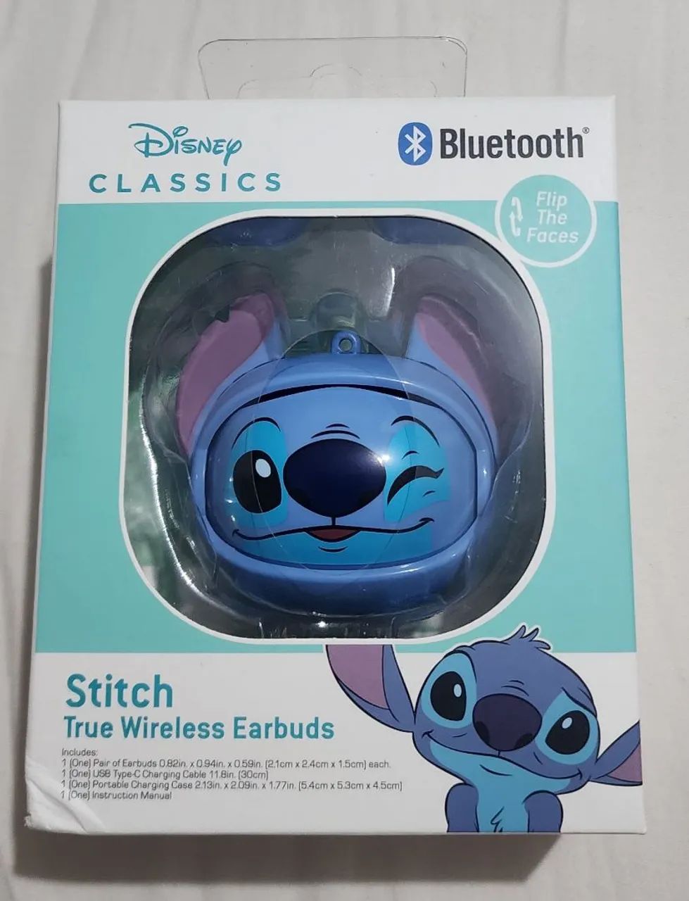 Fone Bluetooth Disney Stitch 
