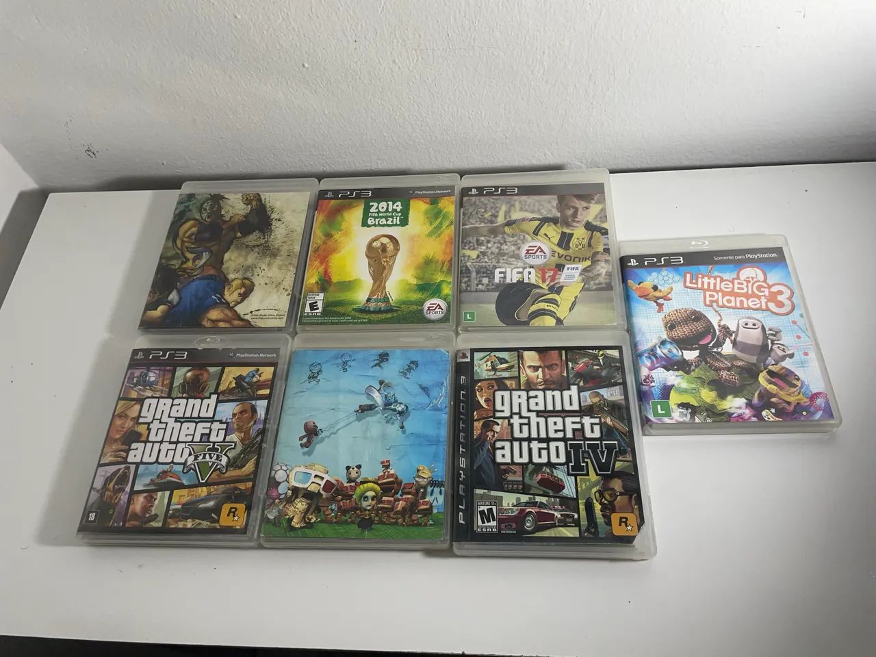 Lote com jogos de PS3 originais e completos - Jogos de Vídeo Game