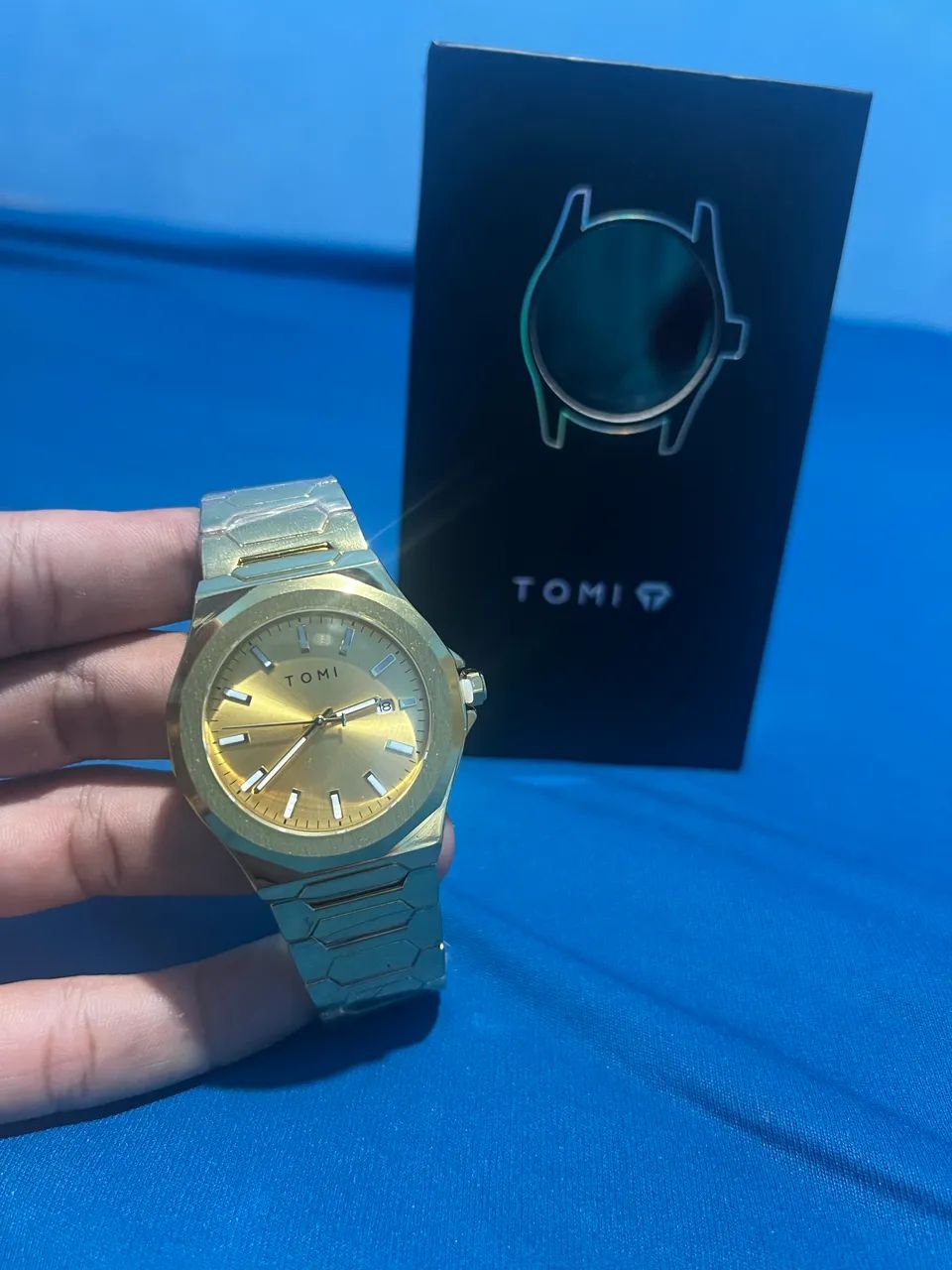 Kit Tomi Relógio Dourado - Foto 2