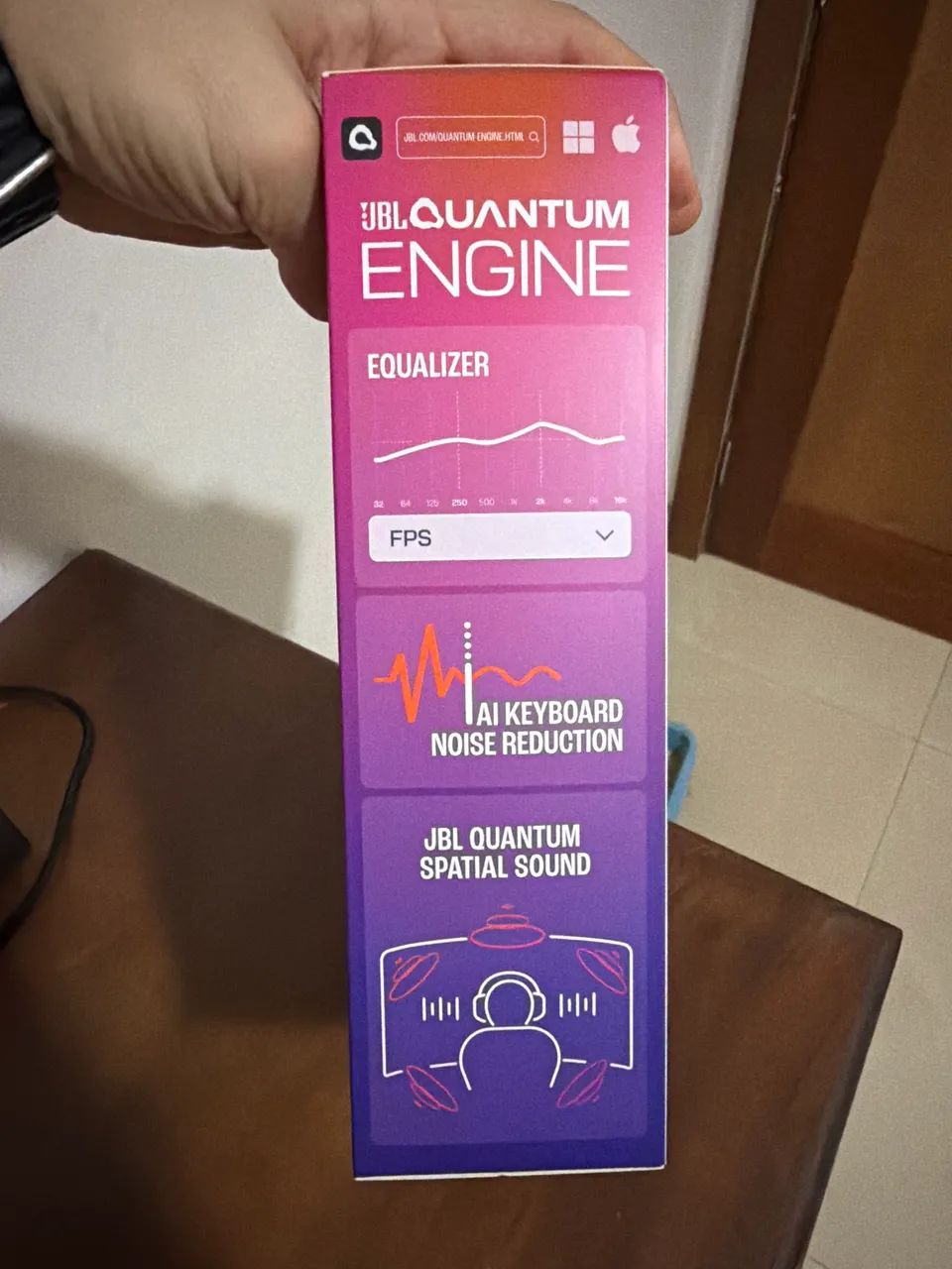 Fone JBL Quantum 250- NOVO LACRADO - Foto 3