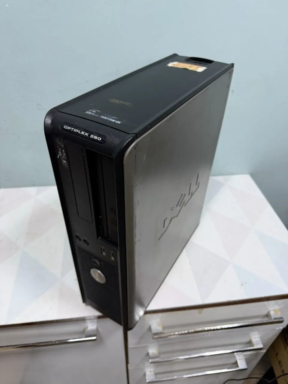 Computador Dell OptiPlex 380 4GB HD 500GB Formatado com Office Barato (Só a CPU)  