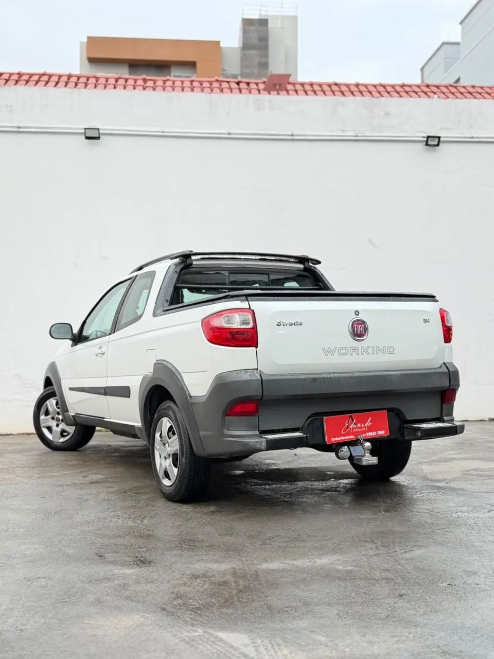 Fiat Strada Working Hard 1.4 Fire Flex 8V CD 2017 - Foto 2