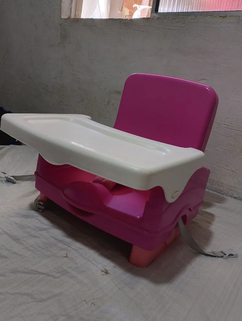 CADEIRA DE ALIMENTAÇÃO COSCO ROSA - Foto 4