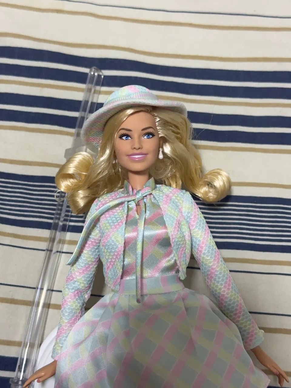 Boneca Barbie collector Barbie o filme Barbie The movie Back to Barbie land - Foto 4