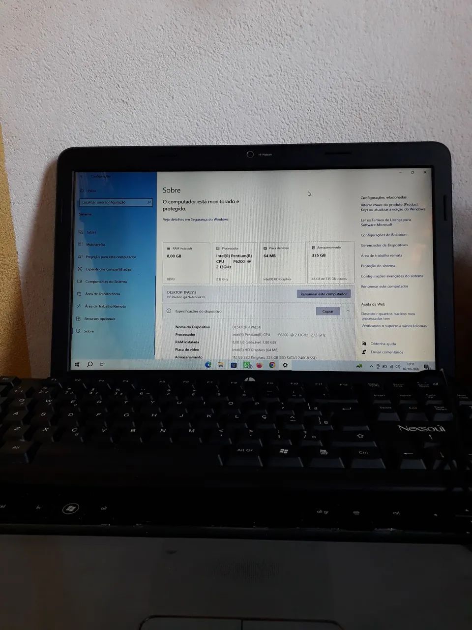 Notebok hp Pavillion g4  - Foto 2