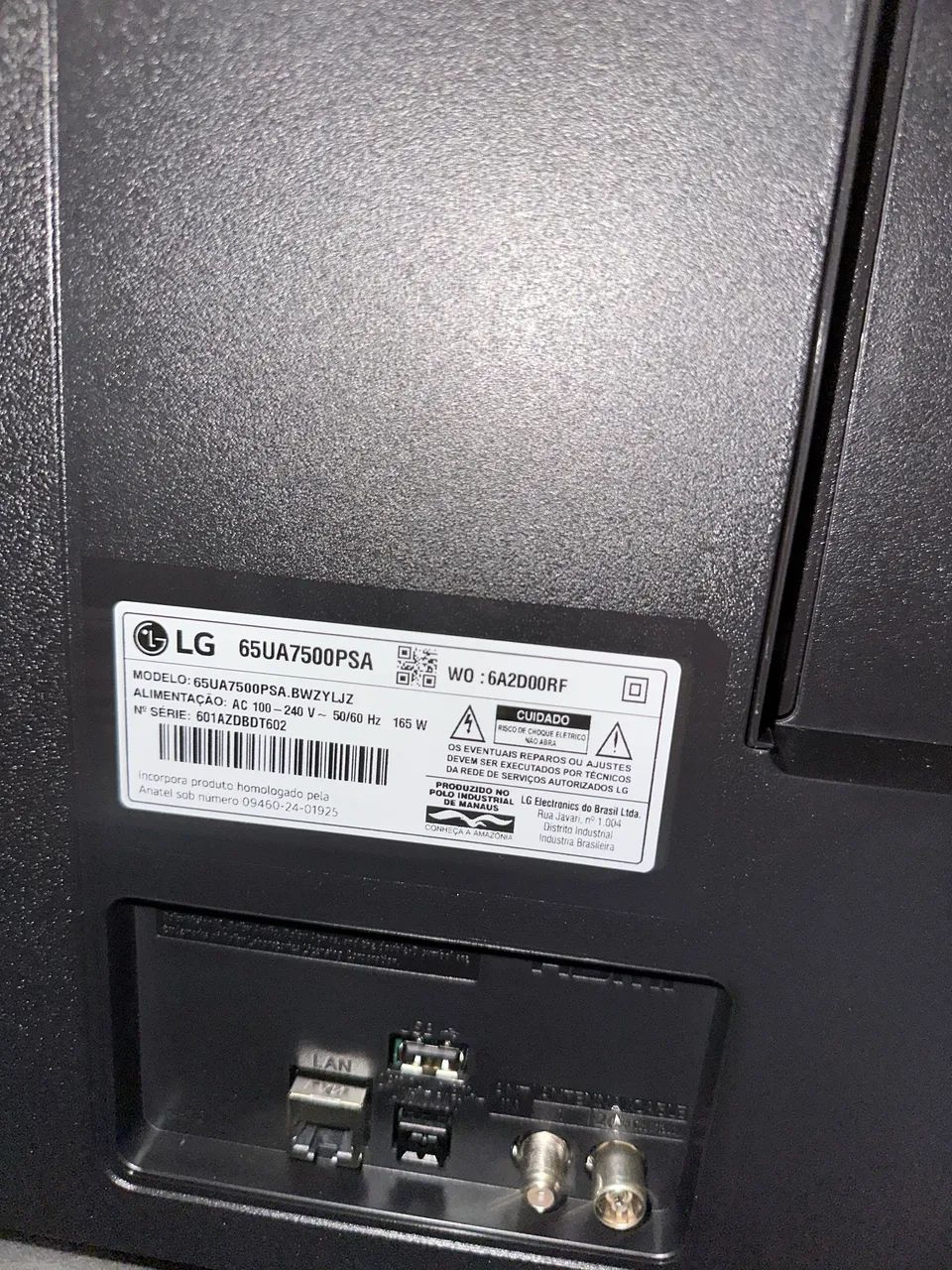 TV SMART LG 65" 4K (Nova na Caixa - Santo André ABC) - Foto 2