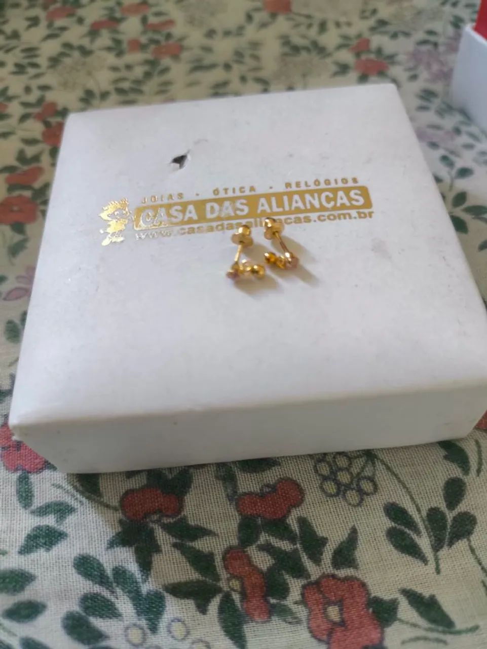 Brincos de ouro 