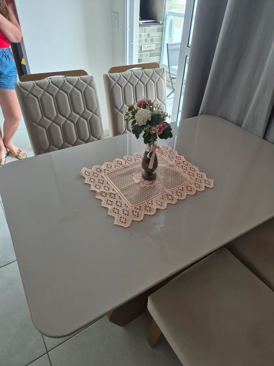 Mesa 4 lugares elegante - Foto 2