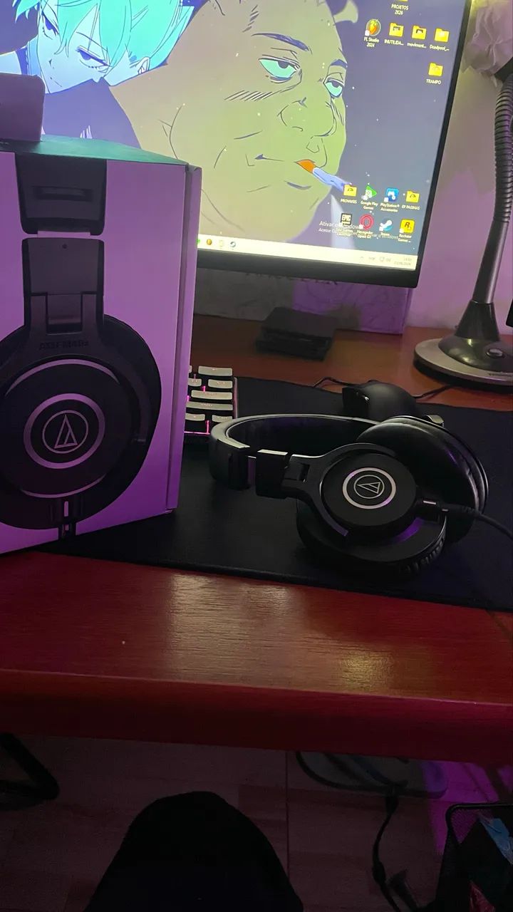 ATH - M40X Headphones Audio Technica  - Foto 2