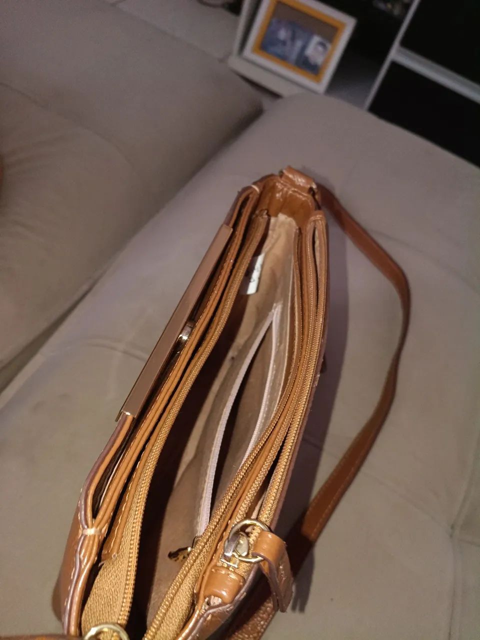 BOLSA DE COURO FEMININA  - Foto 3