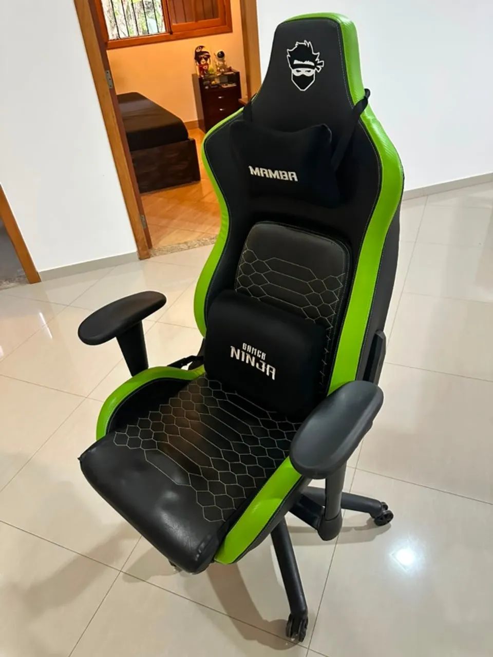 Cadeira Gamer Totalmente Reclinável (Gamer Ninja Mamba)
