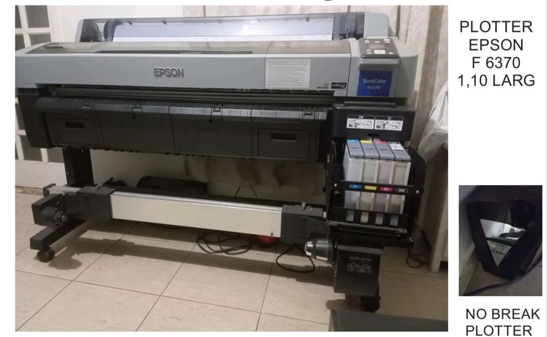 Plotter com no break 