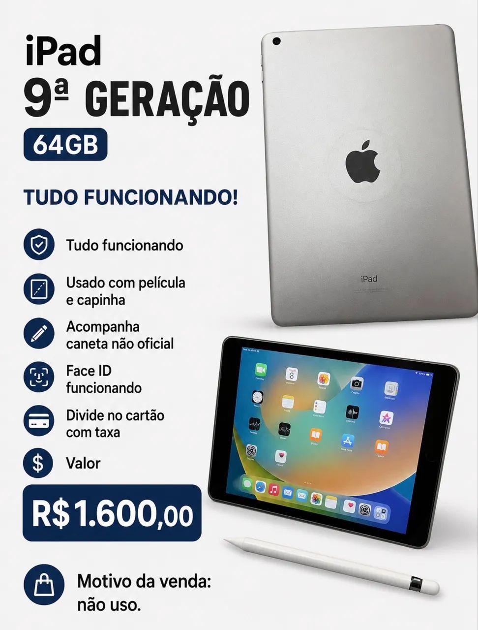 Ipad 9 geração  - Foto 5