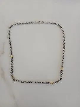 Vendo colar de prata qualidade da prata 925, feminino  - Foto 2