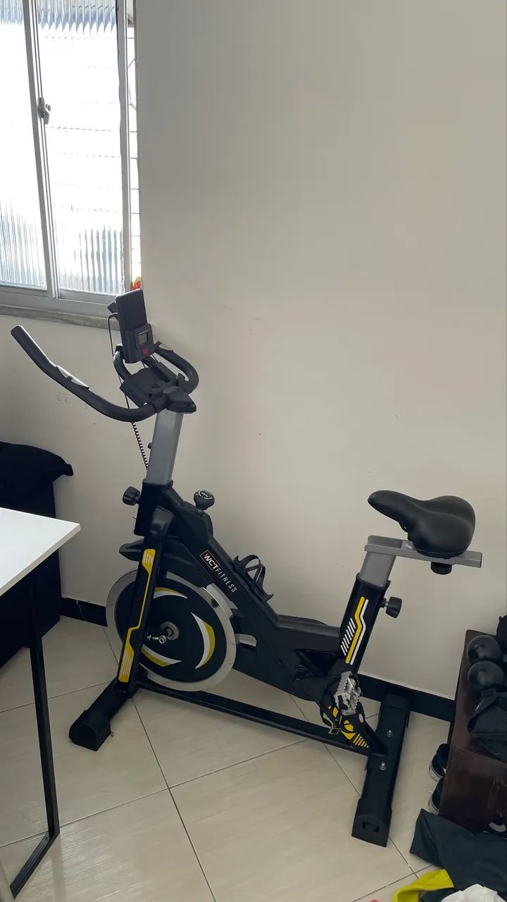 Bicicleta ergométrica spinning 13kg wct fitness