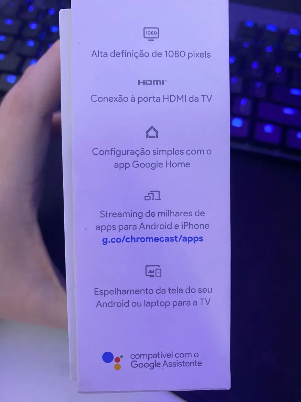Chromecast 3 original google - Foto 3