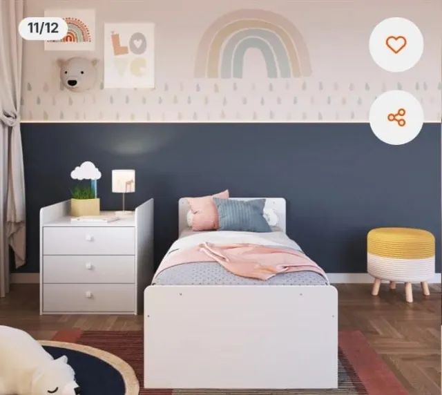 Berço - Cama Multifuncional 3 em 1 - Foto 4