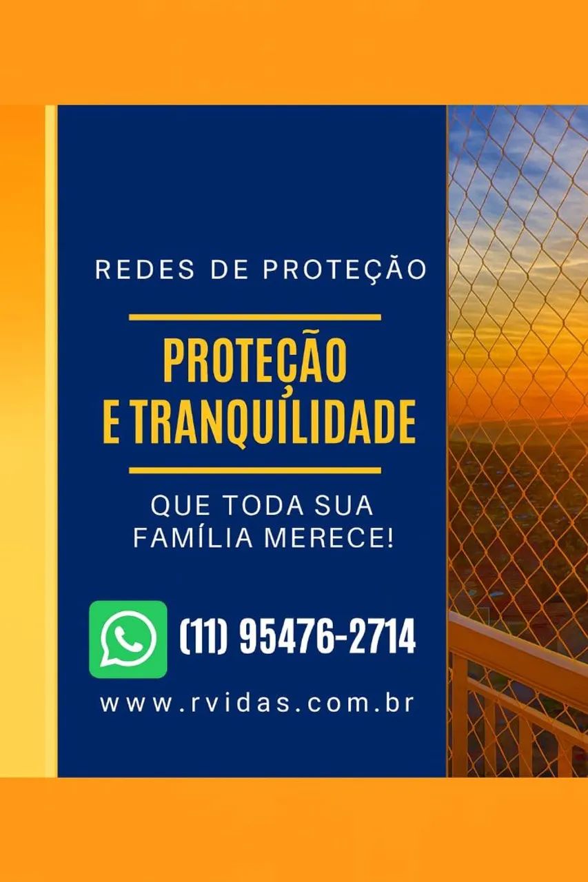 Rvidas redes de proteção e varais de teto  - Foto 3