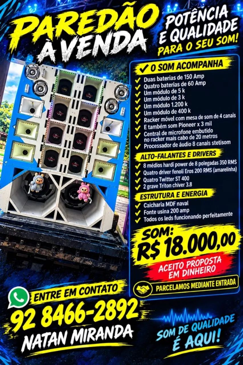 Som paredão 