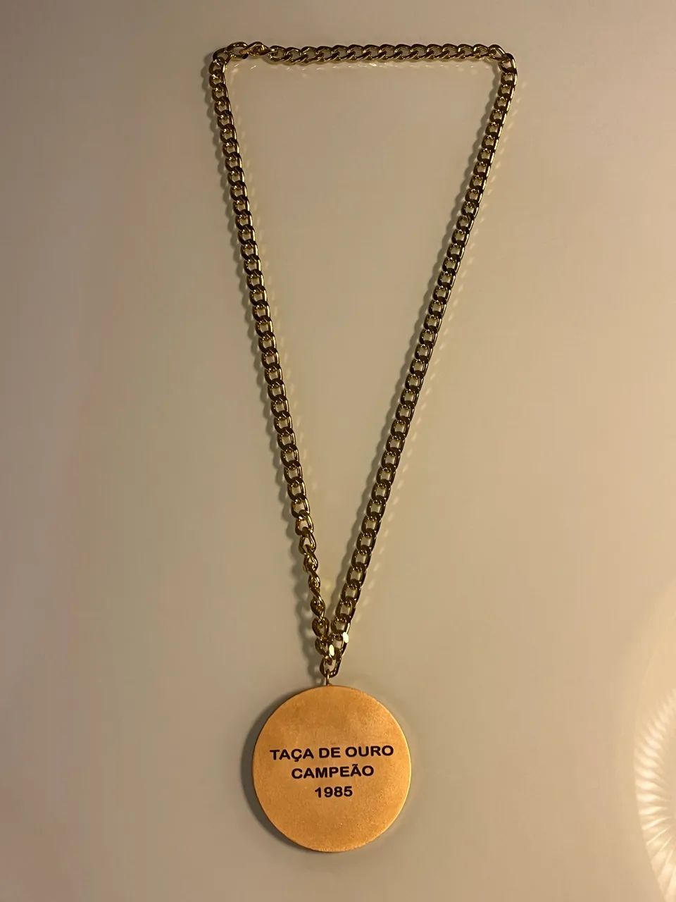 Medalha Oficial da copa ouro 1985  - Foto 3