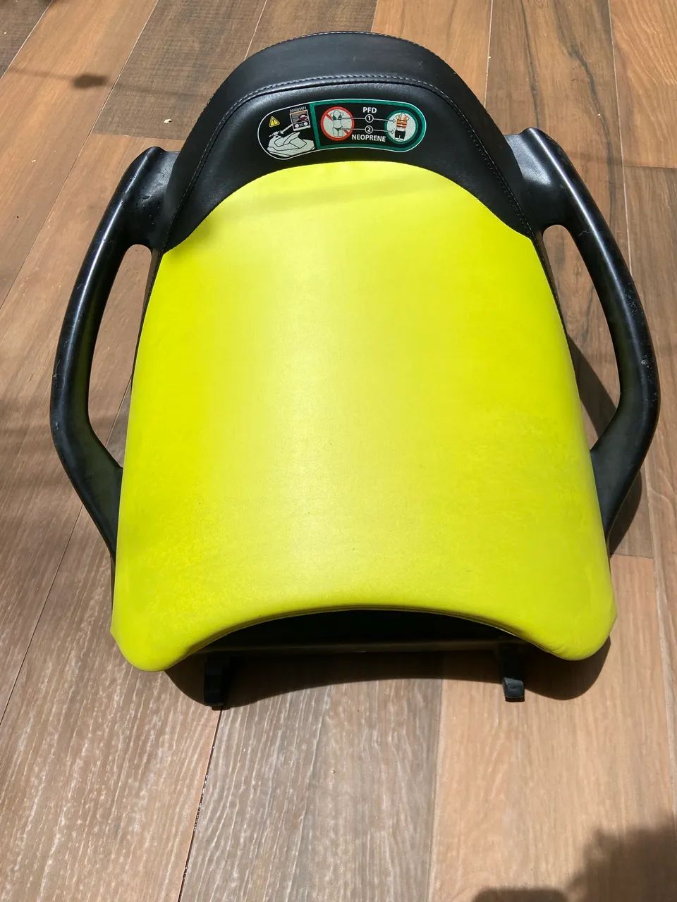 Encosto Banco Traseiro Sea-Doo GTI / GTR (2020-2024) - Amarelo Neon Original