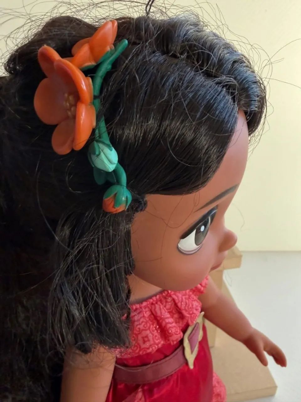  BONECA ANIMATORS ELENA DE AVALOR SEM O POET E TEM UMA MANCHINHA NA PERNA - Foto 4