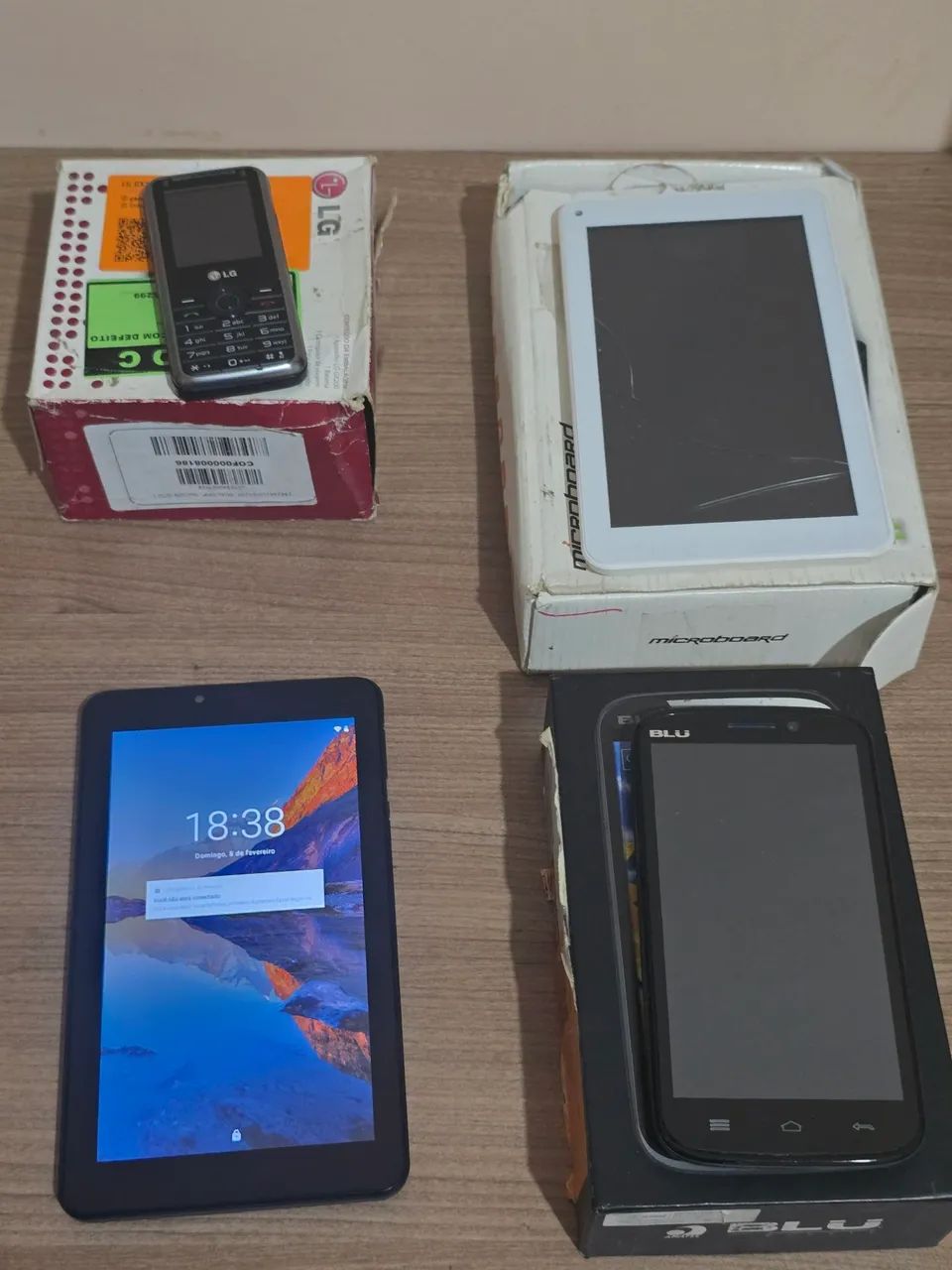 Lote 01 - Celulares e Tablets Leilão  - Foto 3