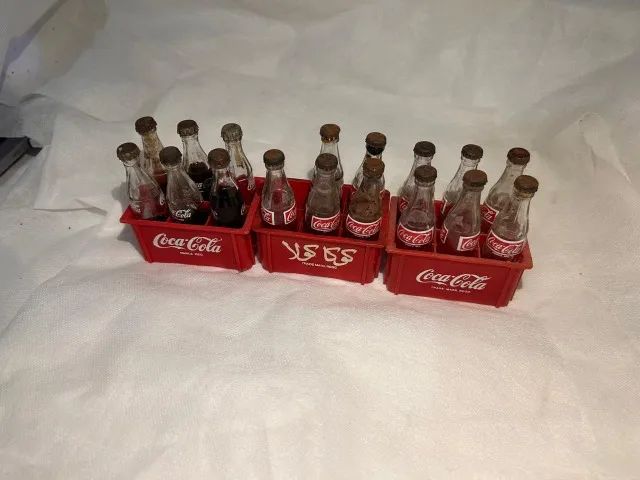Kit 03 Mini Engradados Coca Raridade (Usado) - Foto 5