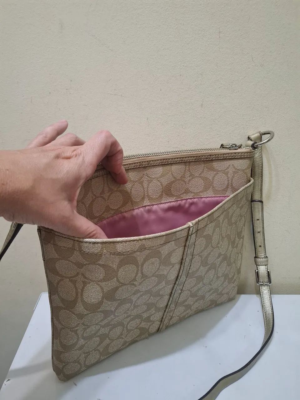 Bolsa Coach Original impecável  - Foto 3