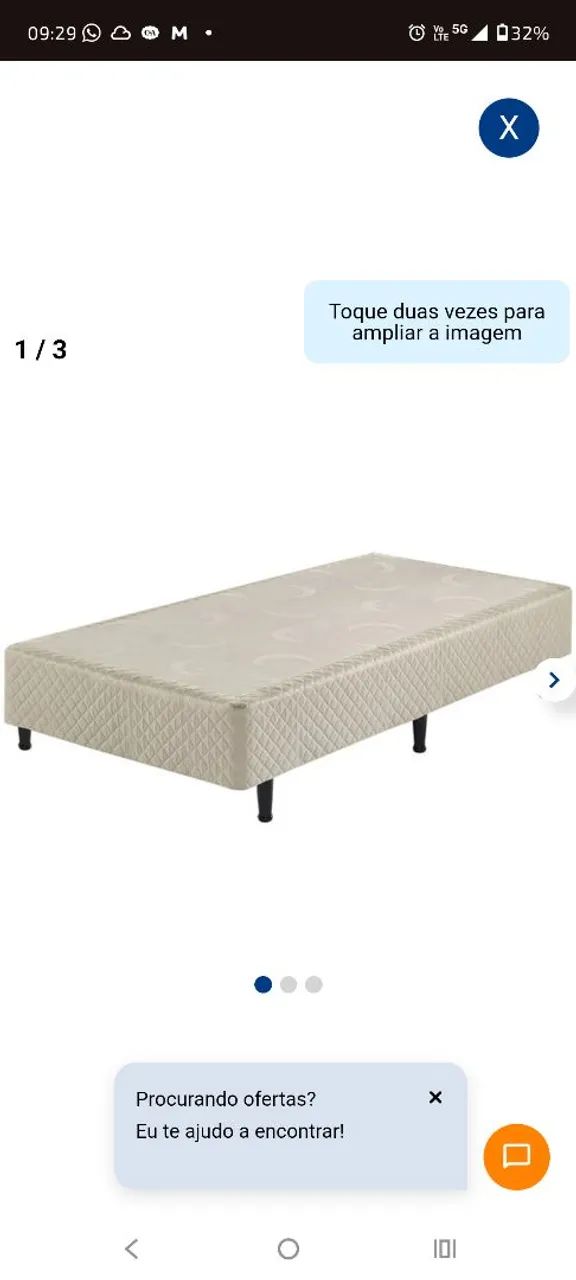 Box Cama Solteiro 