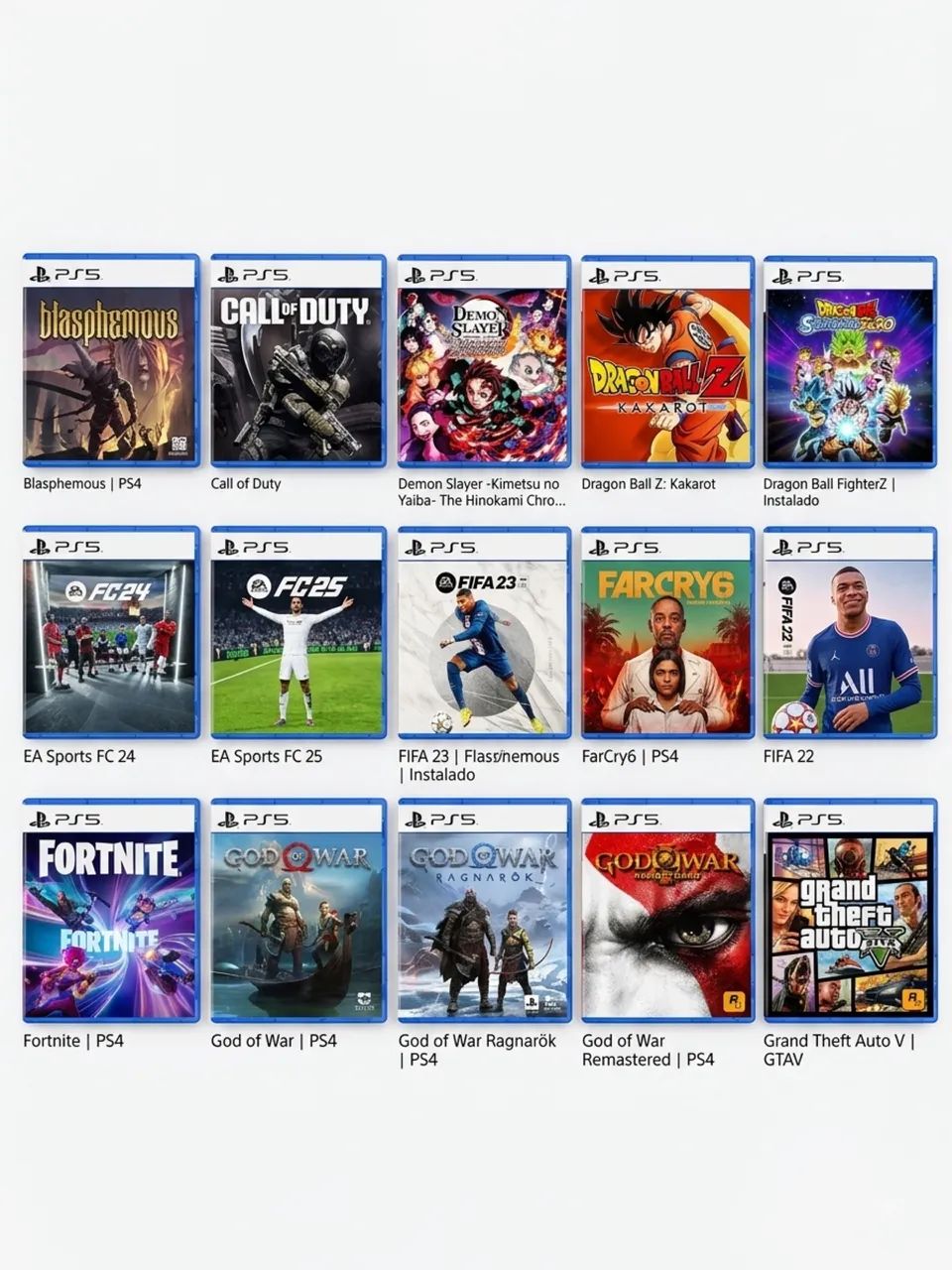 Jogos PlayStation 5