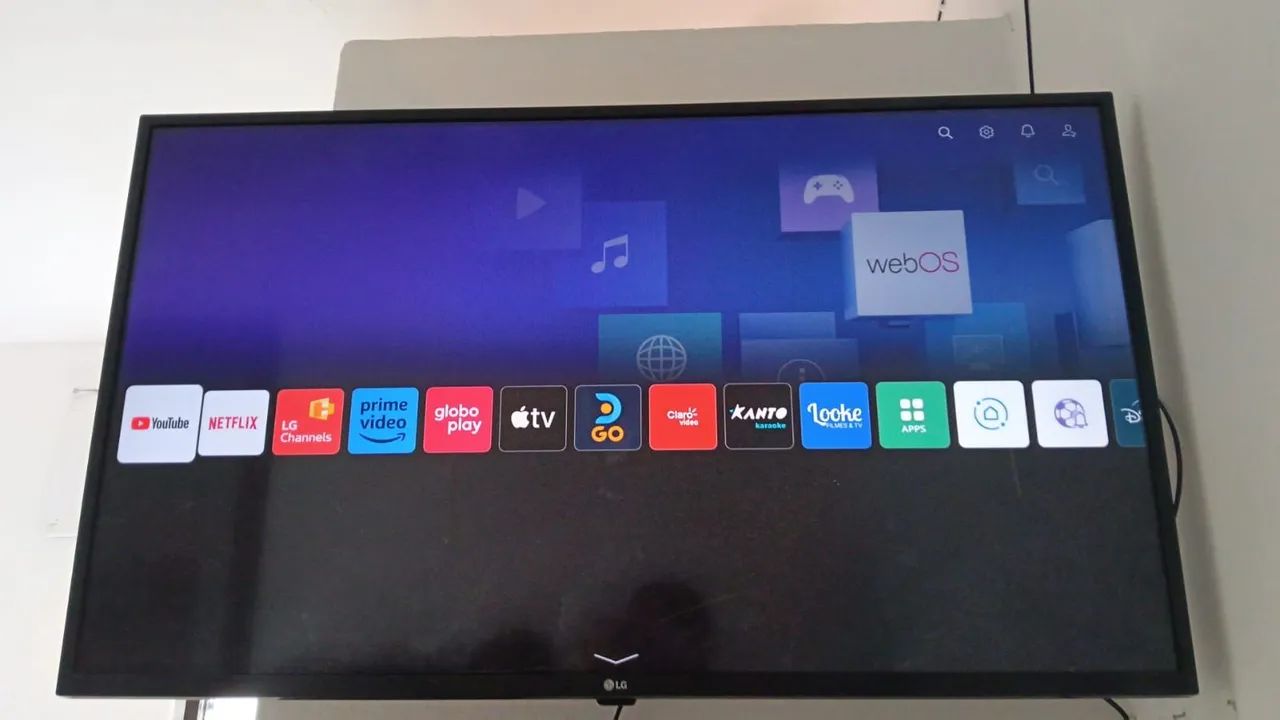 Vende-se tv LG 43 polegadas 4k smrt