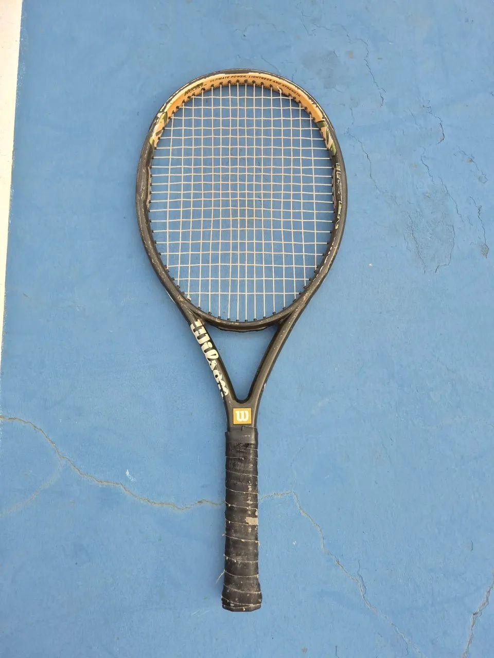 Raquete de Tênis Wilson Hyper Hammer 5.3 L4 - Esportes de Quadra e