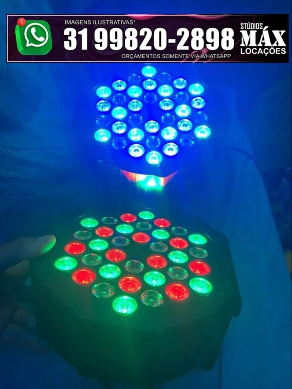 Aluguel de jogo de luz para aniversários festas e eventos - Foto 4