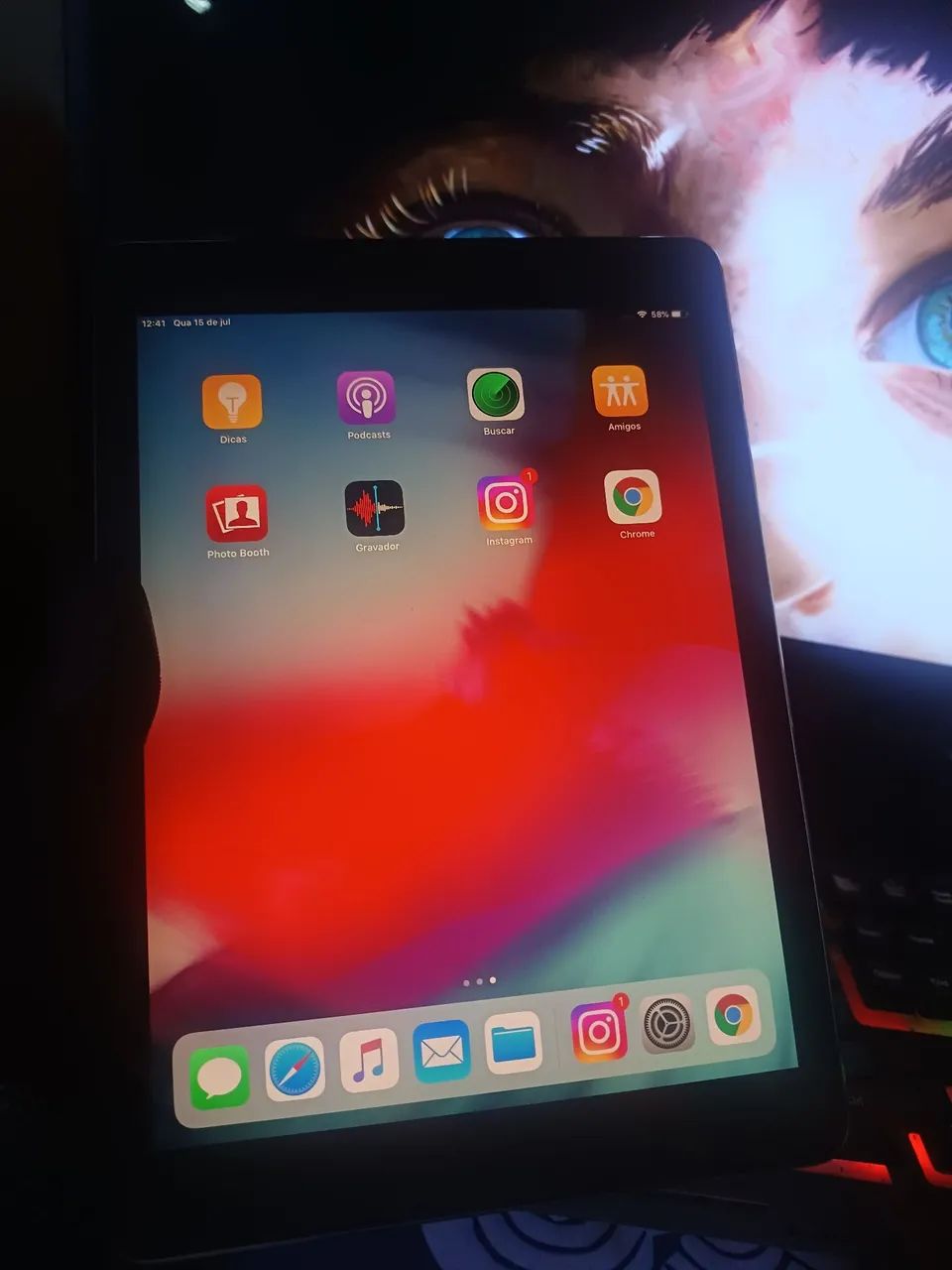 ? iPad Air 1 - R$300,00 - Foto 3