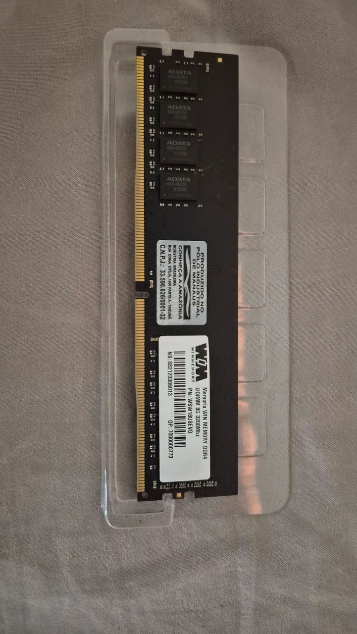 Memória RAM 8GB, DDR4, 3200Mhz, UDIMM - Foto 2
