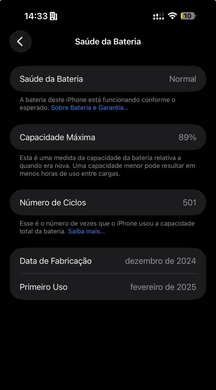 iPhone 16pro Max 256 Bateria 89% - Foto 2